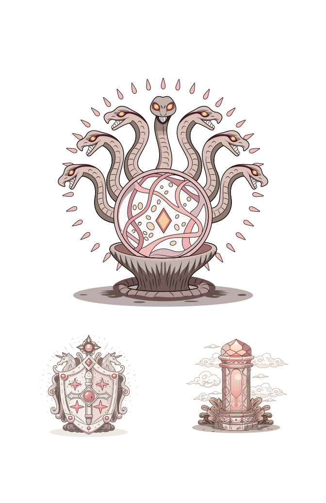 Creative Vector Illustrations Large Set Preview