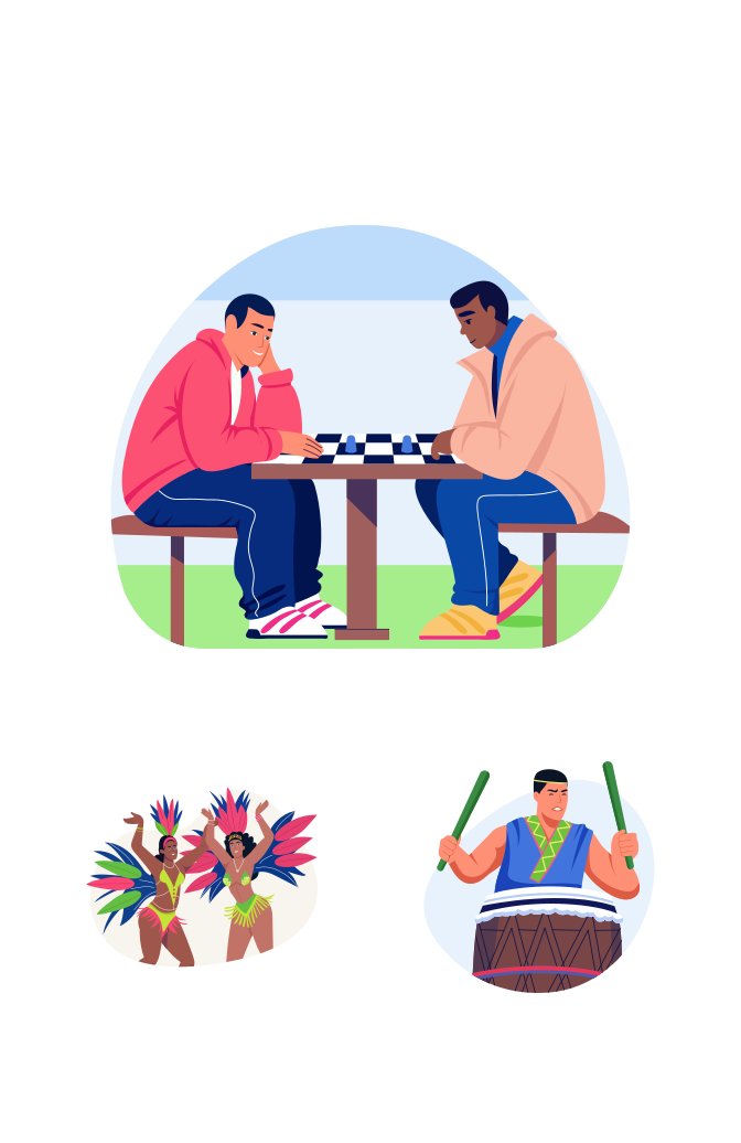 Culture and Festival Art Illustration Large Set Preview