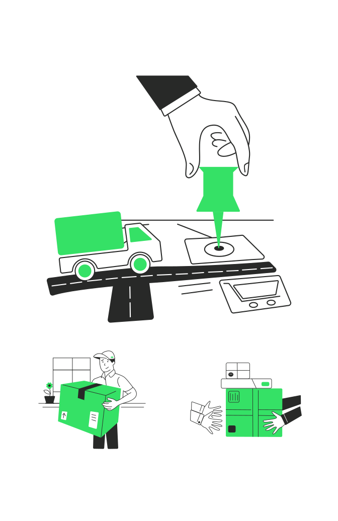 Delivery Large Set Preview