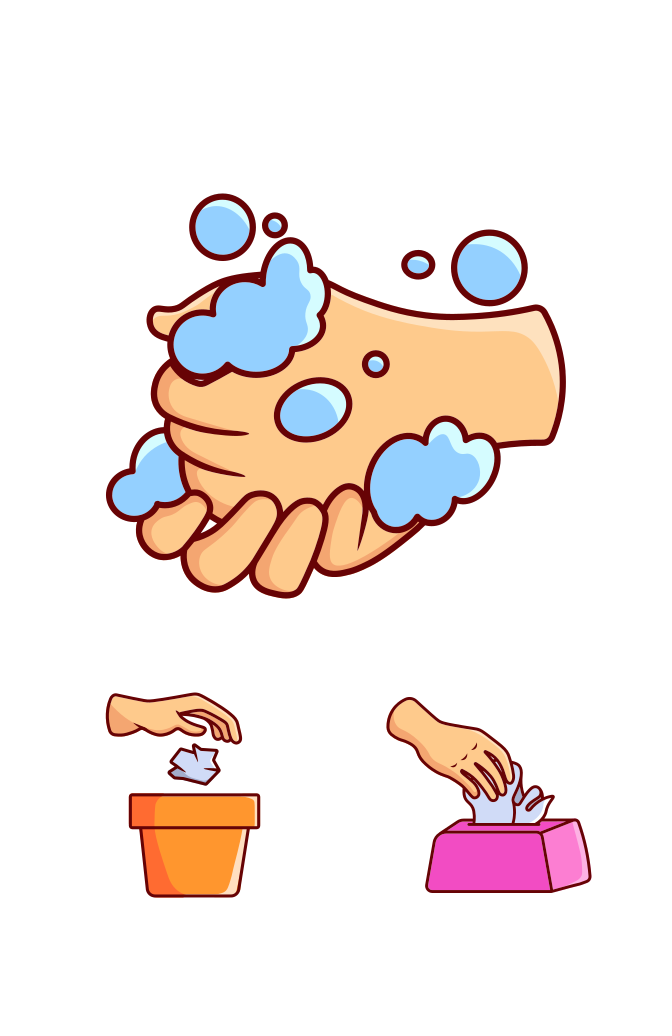 Hand Washing 2 Illustration Large Set Preview