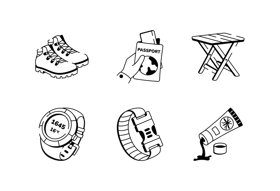 Adventure Drawing Art Large Set Preview