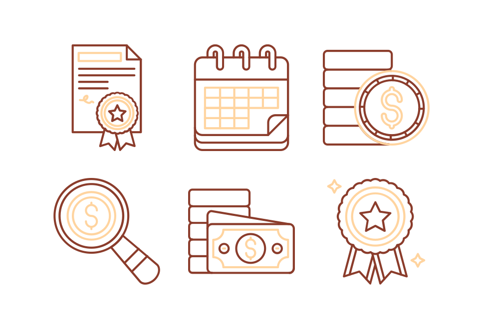 Banking and atm service Large Set Preview