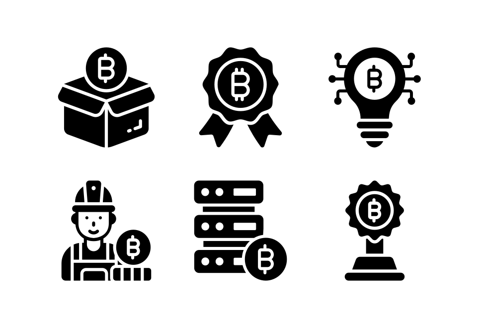 Blockchain and Cryptocurrency Large Set Preview