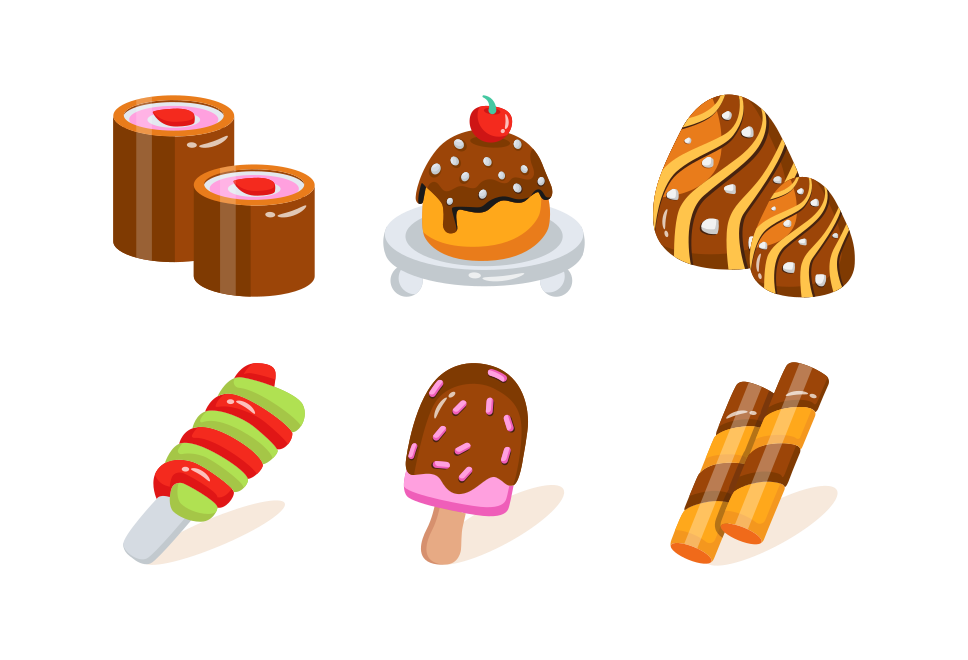 Chocolate and Candy Large Set Preview