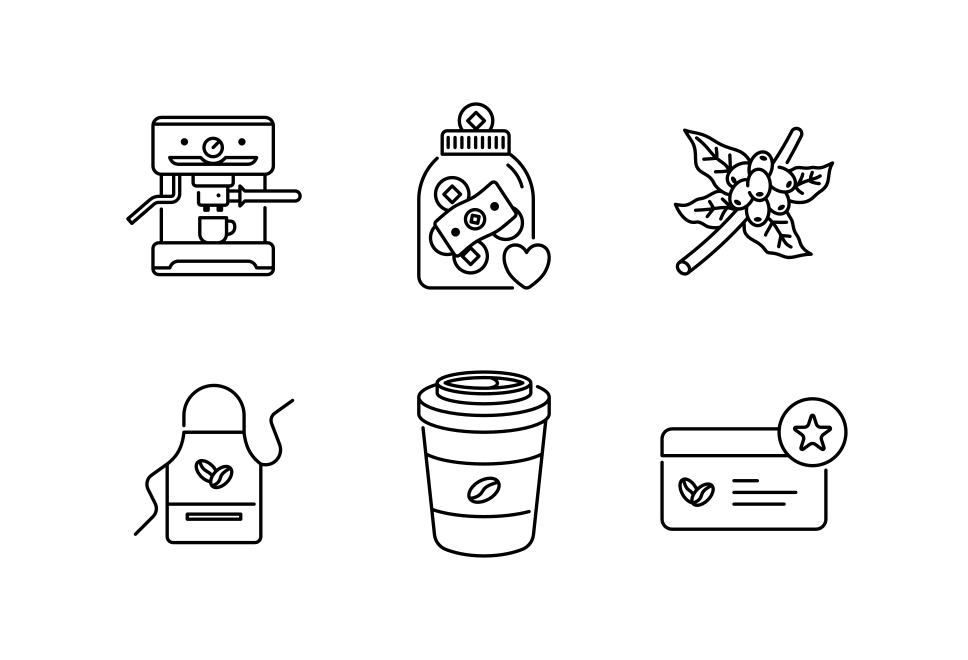 Coffee Shop Large Set Preview