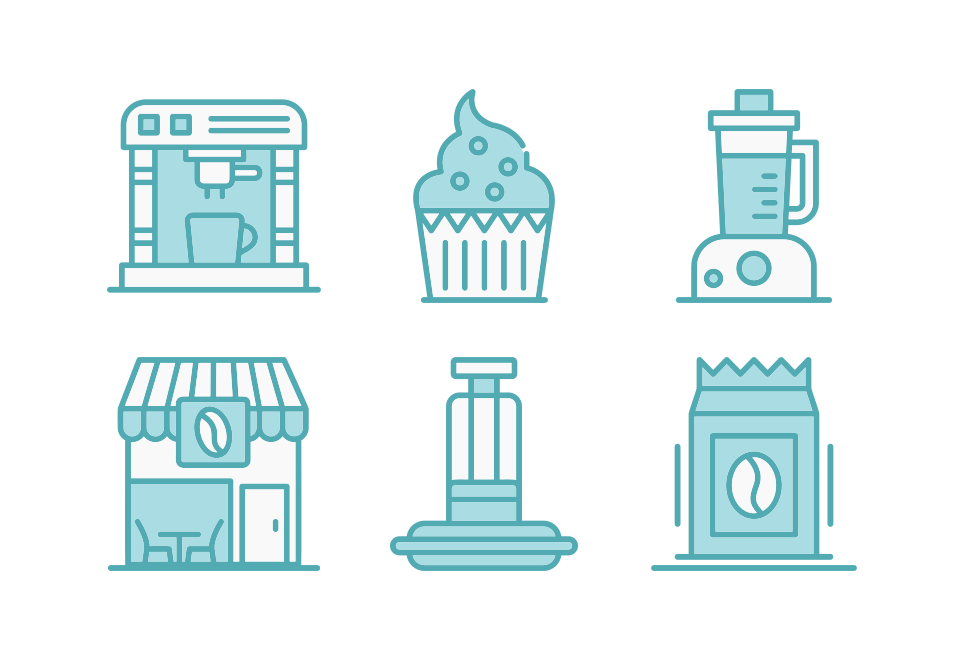 Coffee Shop Large Set Preview