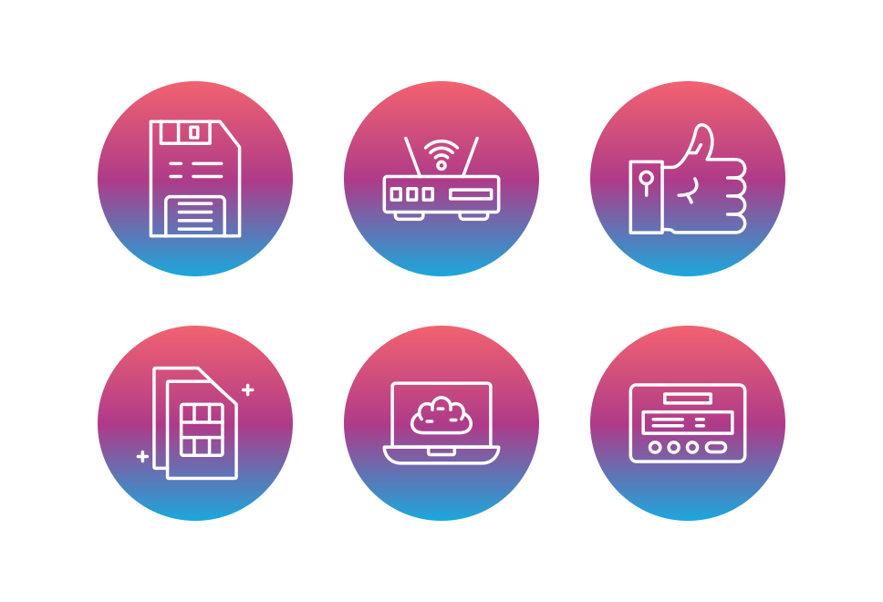 Communications Large Set Preview