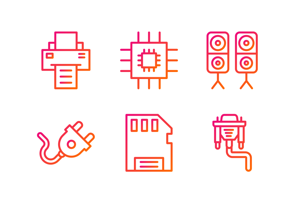 Computer Hardware Large Set Preview