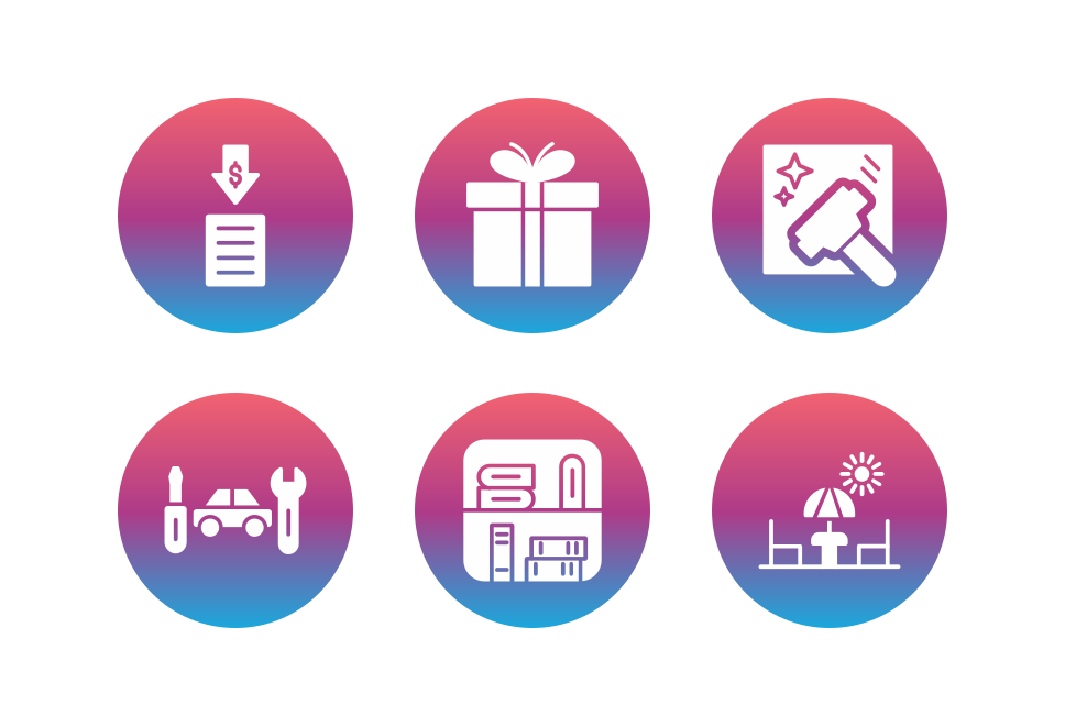 Coworking Space Large Set Preview