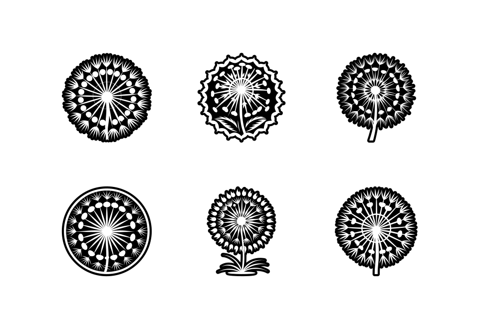 Dandelion Logo Art Set Large Set Preview