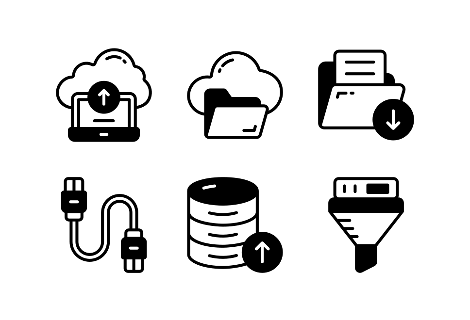 Data Storage and Databases Large Set Preview