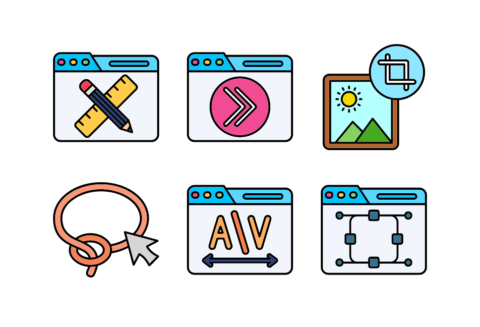 Editorial Design Large Set Preview