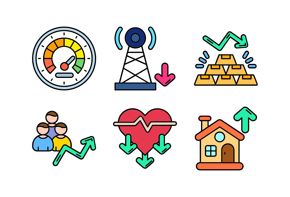 Increase and Decrease Large Set Preview