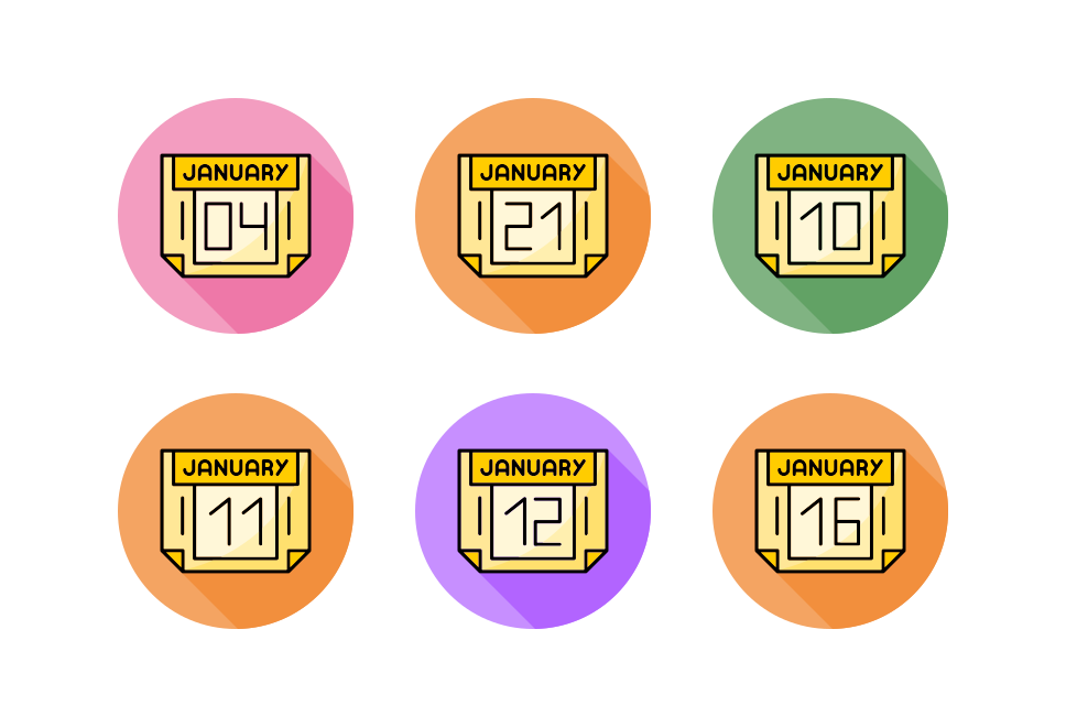 January Month Large Set Preview