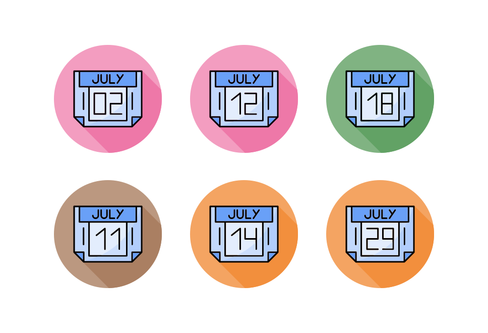 July Month Large Set Preview