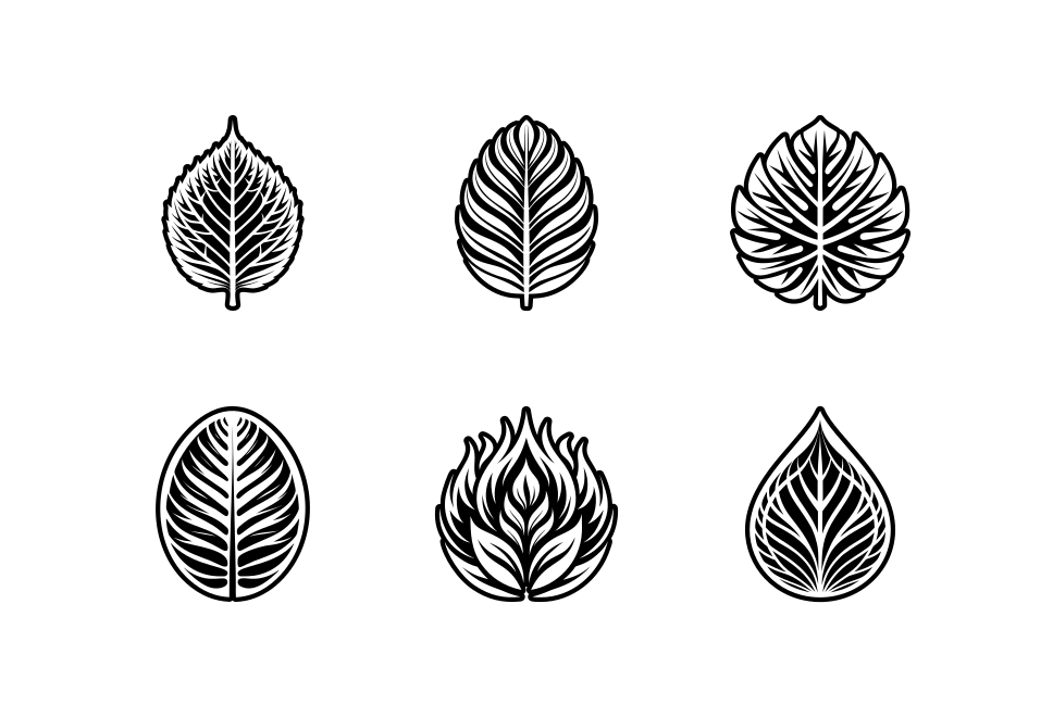 Leaf Logo Art Set Large Set Preview