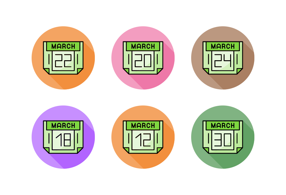 March Month Large Set Preview