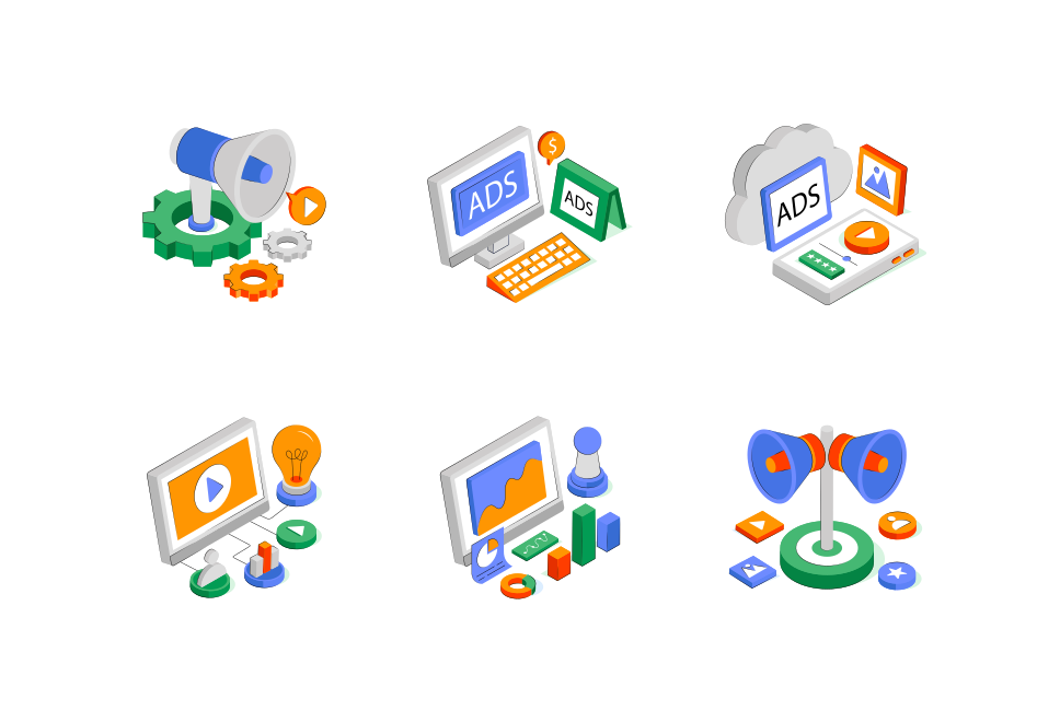 Marketing Advertisement Large Set Preview