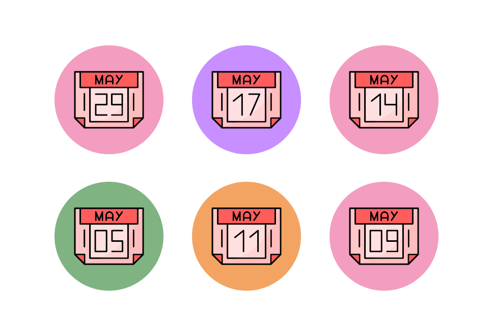 May Month Large Set Preview