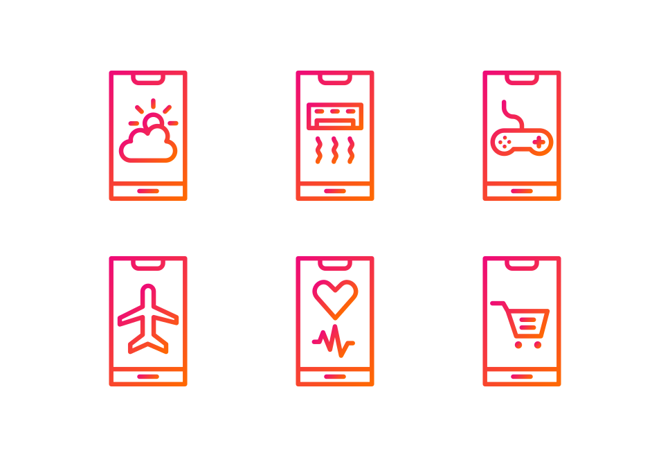 Mobile Apps Large Set Preview