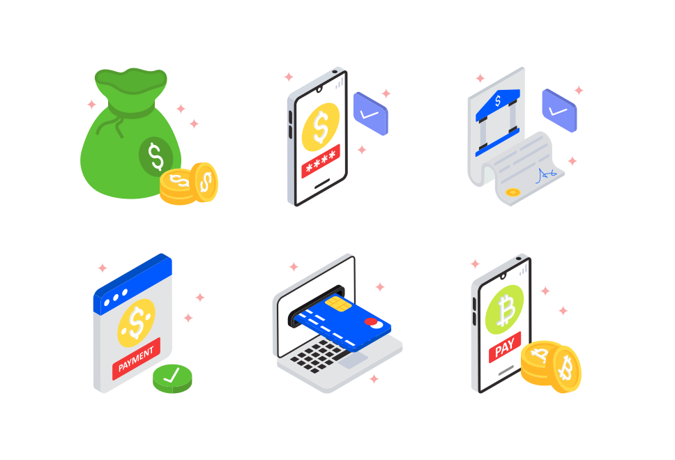 Payment  Saving set preview image