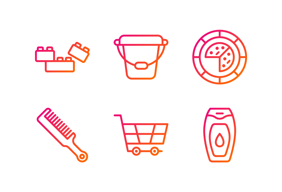 Plastic Product Large Set Preview