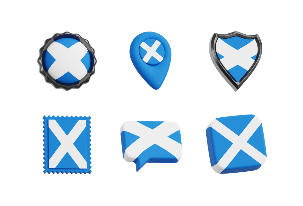 Scottish flag Large Set Preview