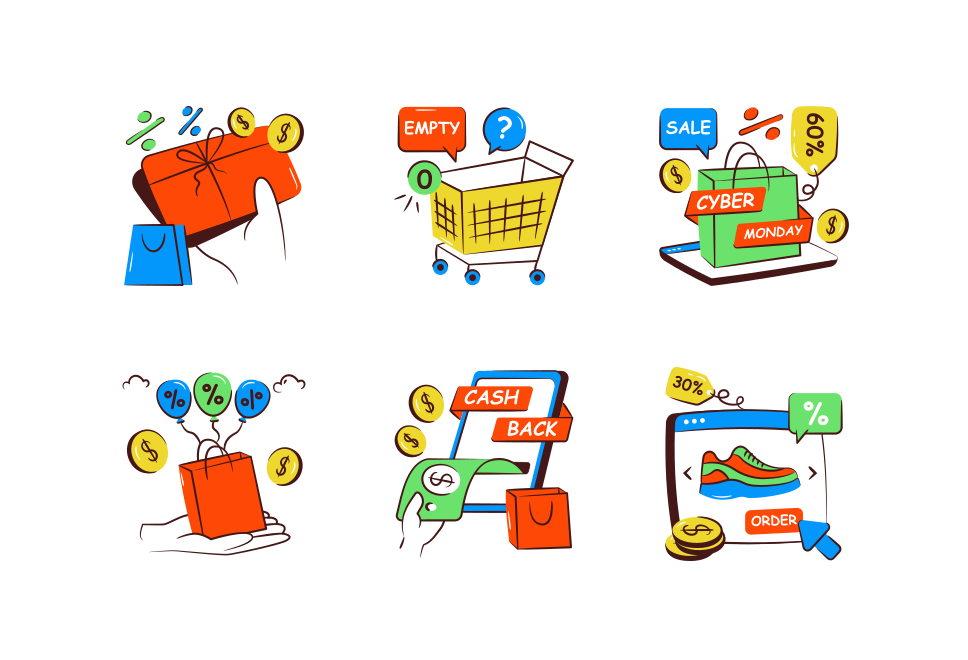 Shopping and Ecommerce Large Set Preview