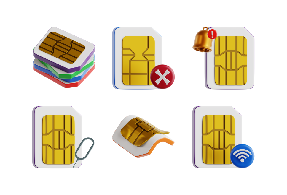 SIM Card Large Set Preview