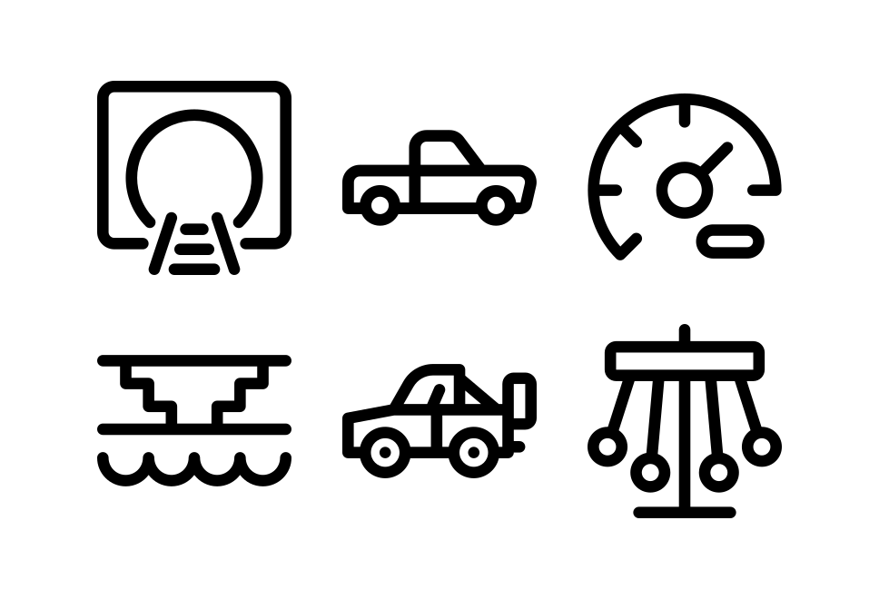 Tires and Walls Large Set Preview