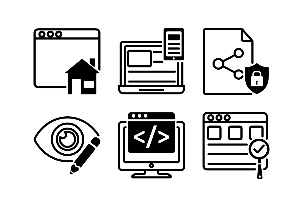 Web Development and design set preview image