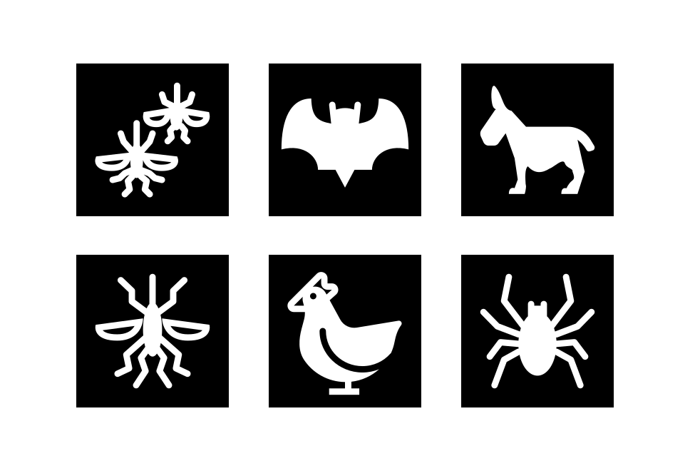 Zoonoses Set 1 Large Set Preview