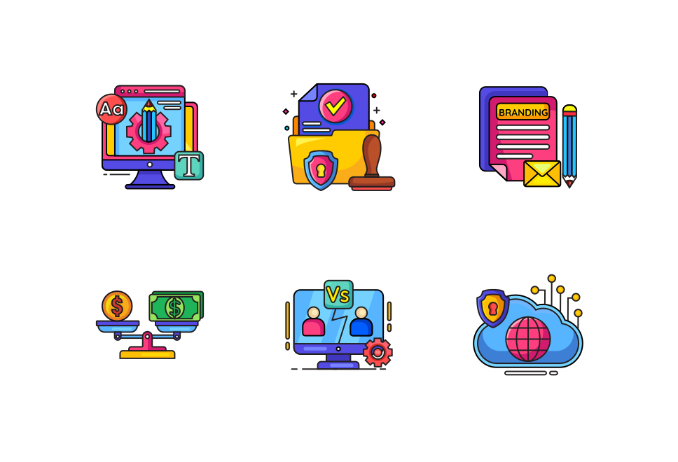 Startup Icon Pack Large Set Preview