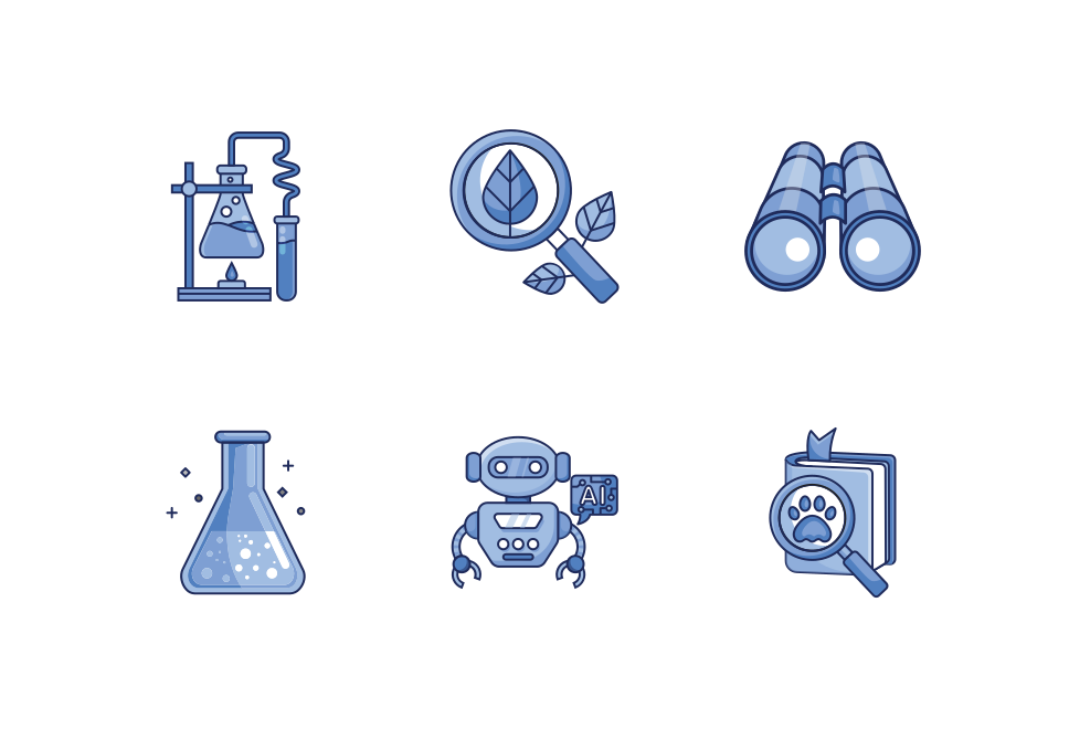 Science Icon Pack Large Set Preview