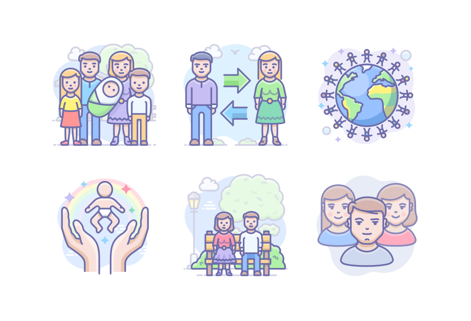 People Large Set Preview