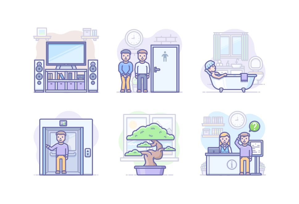 Interior Large Set Preview