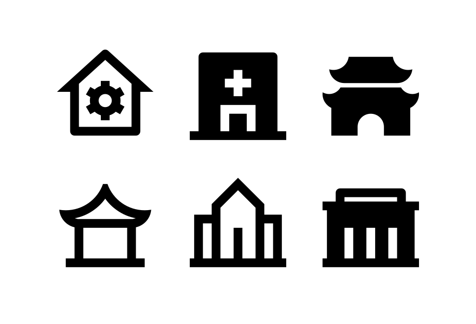 Buildings Large Set Preview