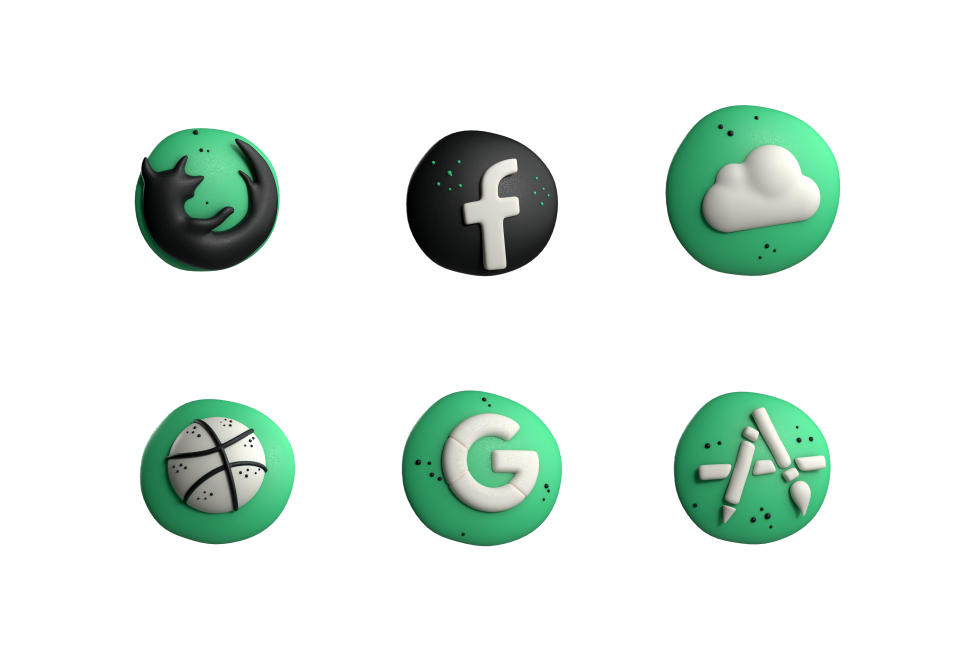 Social Media and Apps Large Set Preview