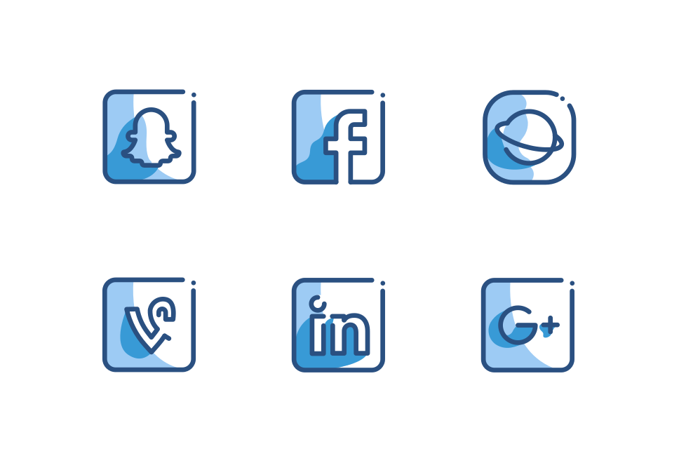 Social Media Large Set Preview