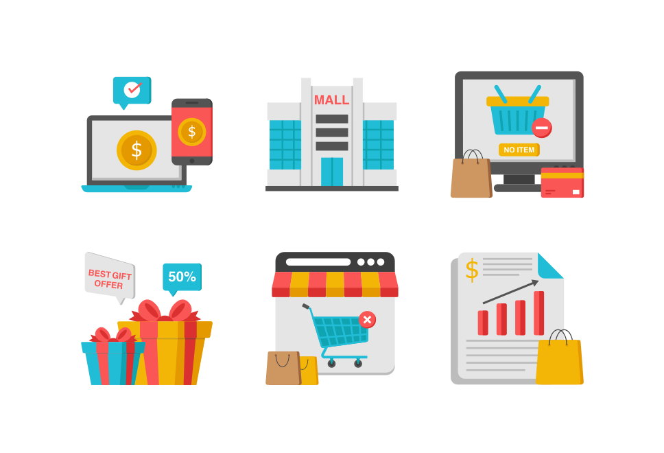 Shopping and Ecommerce Large Set Preview