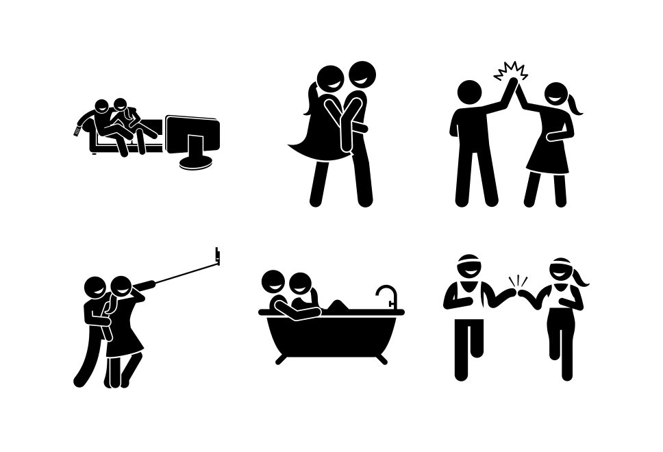 Happy Couple Large Set Preview