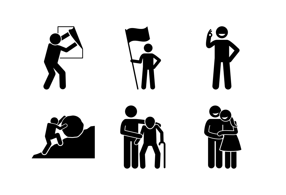 Actions A 13 Large Set Preview