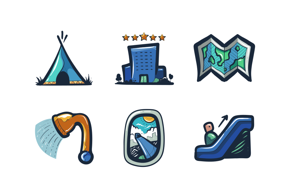 Travel Large Set Preview