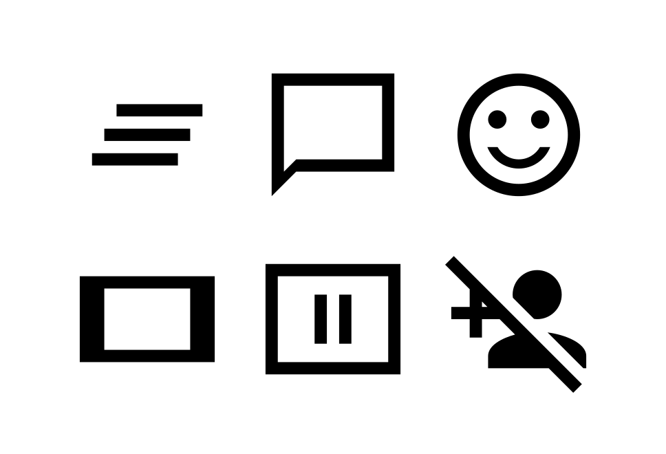 Communication Sharp Large Set Preview