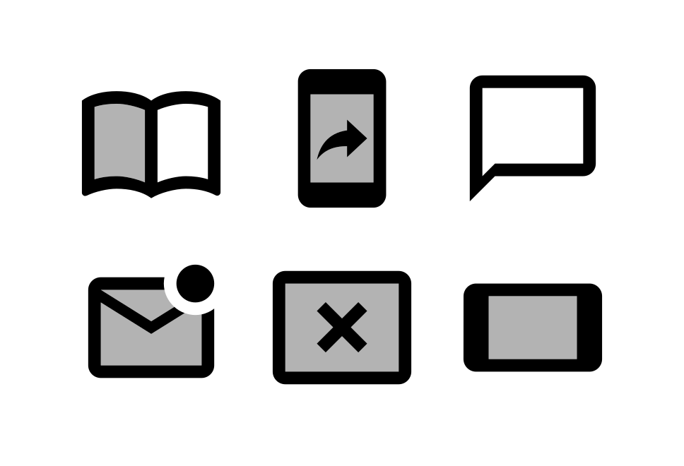 Communication Two Tone Large Set Preview