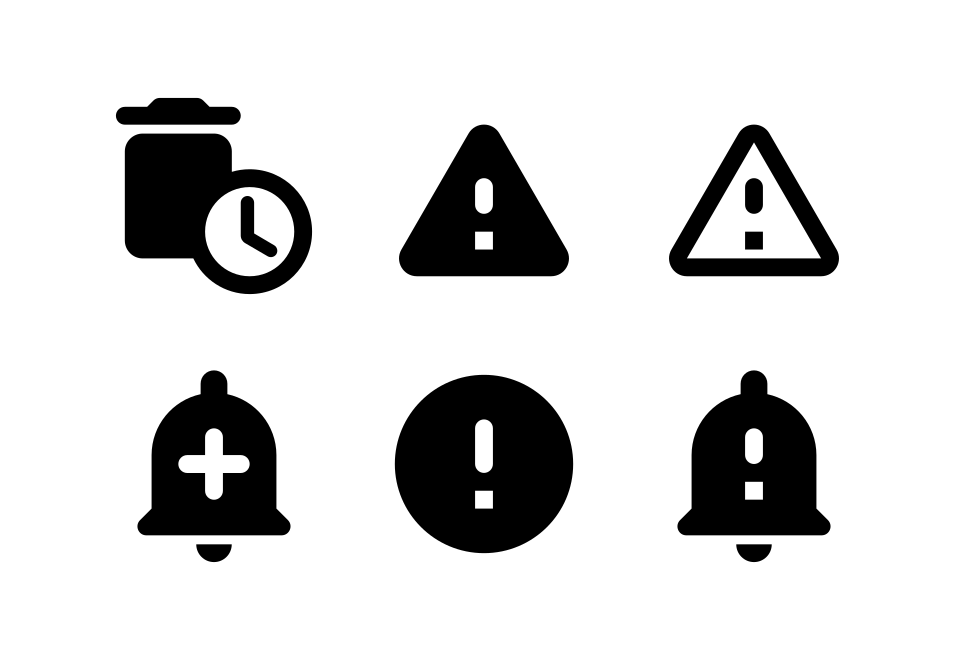 Alert Round Large Set Preview