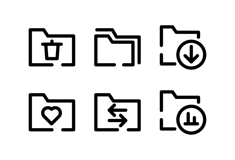 Folder Large Set Preview