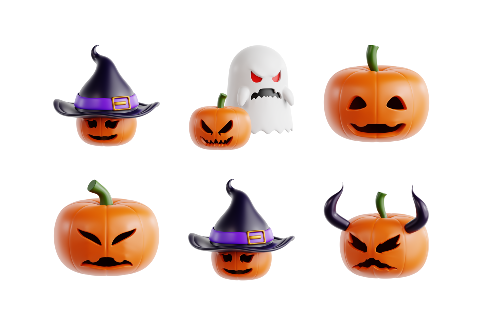 Jack-o-lantern Large Set Preview