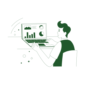 Analyst, Market Research, Analysis, Infographics, Researcher icon