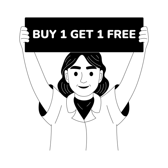 Bogo Offer illustration
